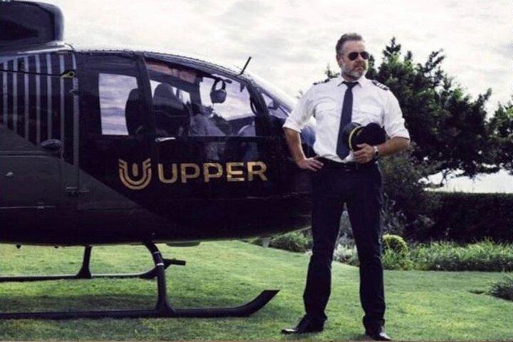 Privat lyxhelikopterflyg i Rio de Janeiro