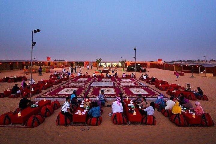 Dubai Desert Safari: Dune Bashing, BBQ Dinner, Camel Ride