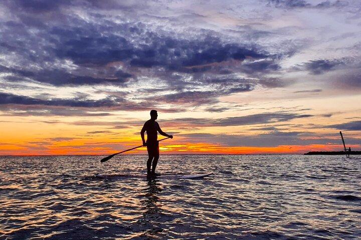 Miami Beach : Beleuchtete Sunset Paddleboard Tour