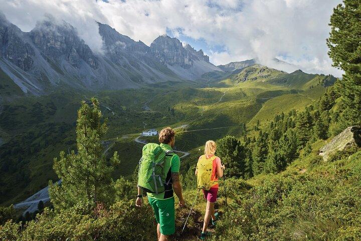 Een begeleide wandeling in de Oostenrijkse Dolomieten