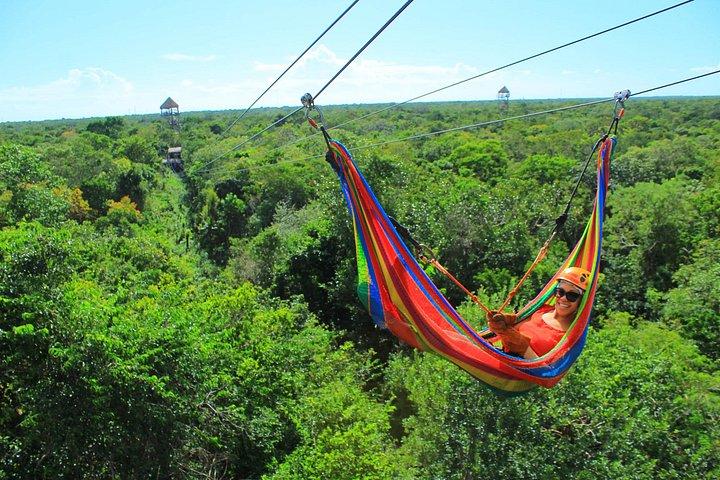 ATV Shared & Ziplines Adventure in Tulum Jungle from Riviera Maya