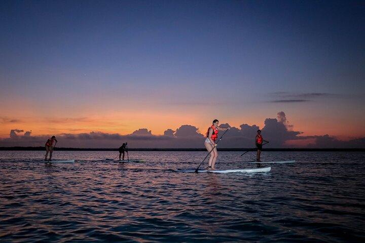 Sunrise Paddleboard Tour in Bacalar Lagoon