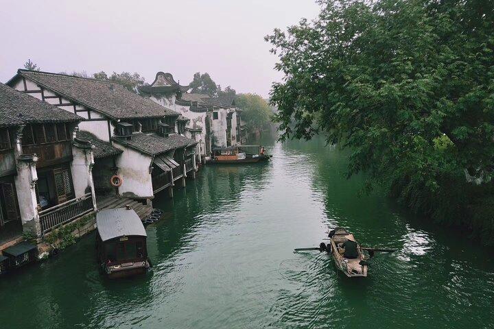 Privat dagstur till Wuzhen Water Town från Suzhou med bil