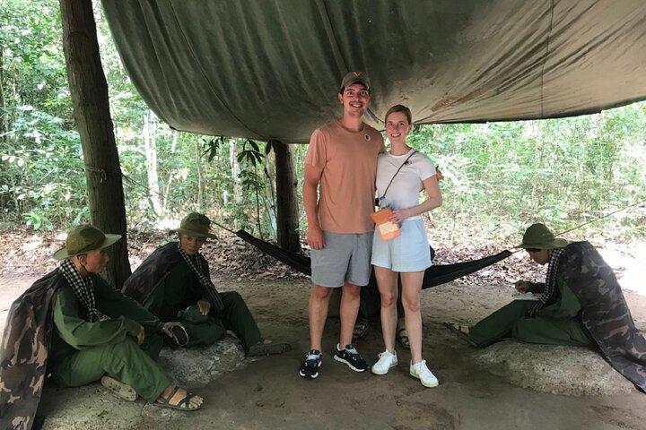 manhã/ tarde - meio dia Cu Chi Tunnels por AC Car