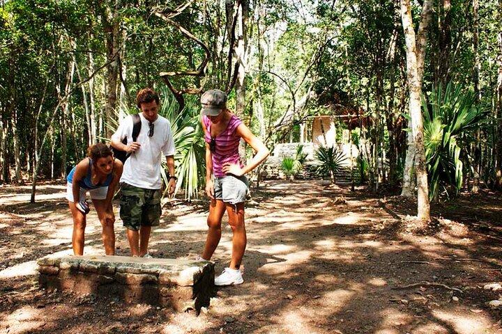 Deluxe Tour Tulum + Coba Ruins! Cenote Kuxtal och Playa del Carmen