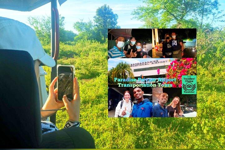 Tour di trasporto privato dell'aeroporto di Paradise