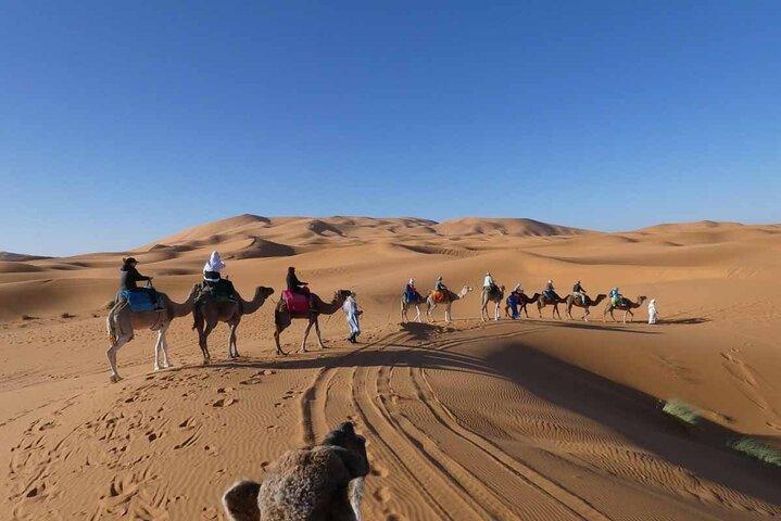 Tour privato di 4 giorni nel deserto del Merzouga da Marrakech