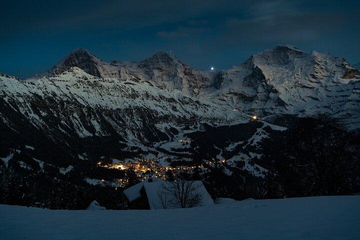 Natslædekørsel fra Interlaken