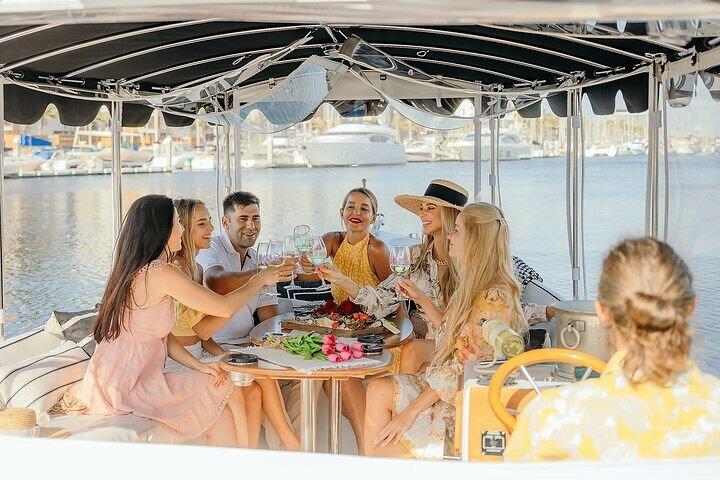 Crucero Privado en Embarcación : Vino, Charcutería y Avistamiento de Leones Marinos