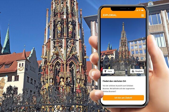Nuremberg Scavenger Hunt och sevärdheter självguidad tur