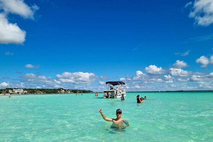 Amazing Magic Tour Bacalar - Ontdek de schoonheid van Seven Color Lagoon vanuit Cancun