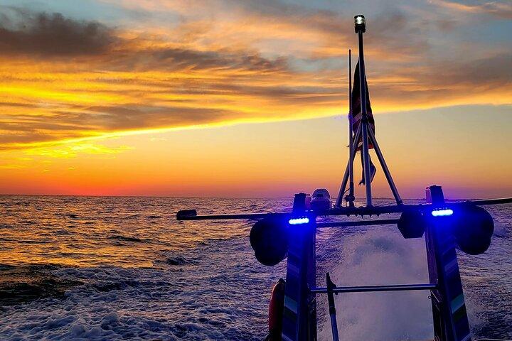 Dolphin & Sunset Cruises in Destin FL aboard the Hydrojet