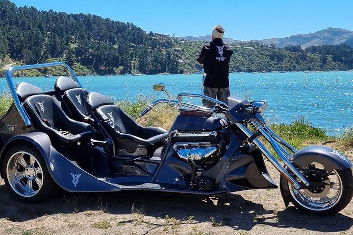 V8 Trike privat rundvisning i Christchurch