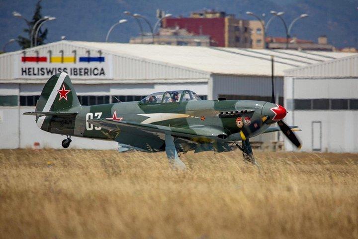 Private Ultimate Warbird Flight near Barcelona