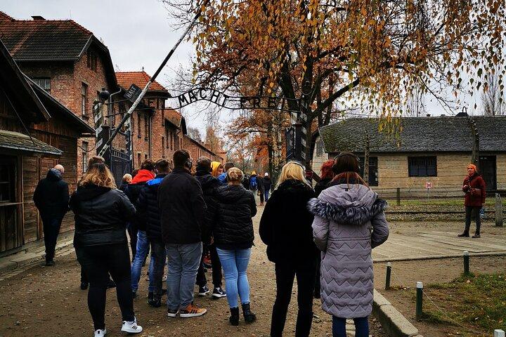 Visita guiada de Cracovia a Auschwitz Birkenau con recogida en el hotel