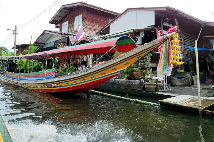 Bangkok kanaltur: 2 - Hour Longtail båttur