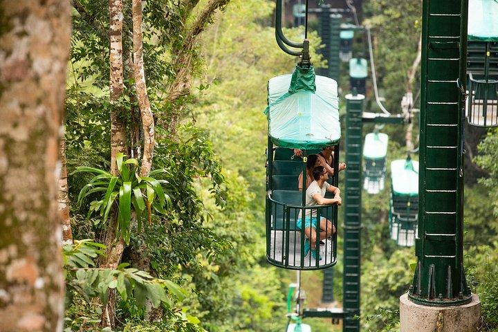熱帯雨林空中トラム半日パス-ブラウリオ・カリージョ公園