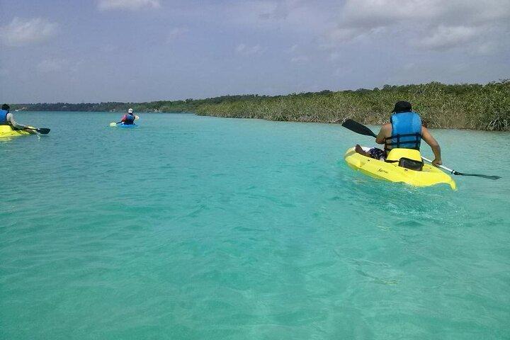 バカラルラグーンでカヤック＆アドベンチャー！ Round From Riviera Maya