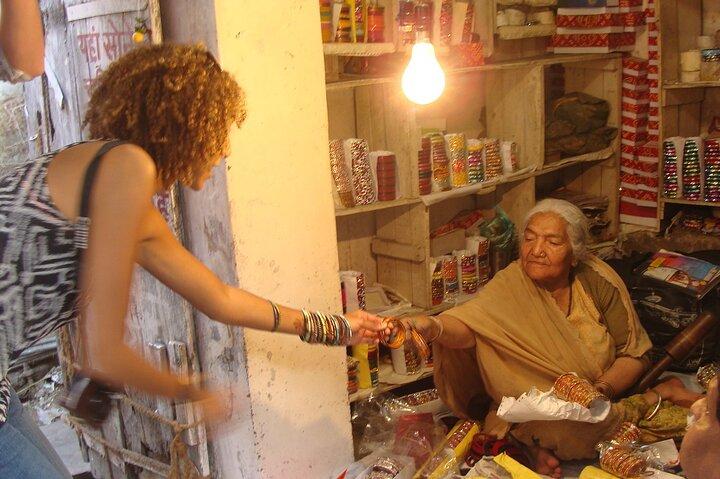 Jaipur Shopping Trail (weiblicher Experte) - Block | Armreif | Teppich