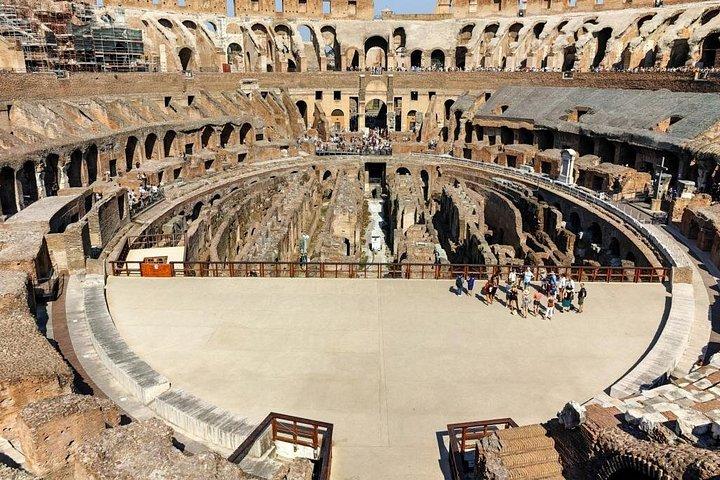 Gladiators Arena Tour with Colosseum First Level & Ancient Rome