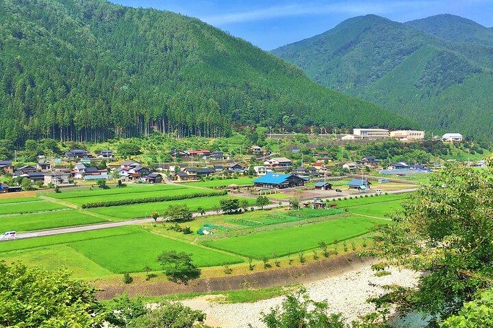 飛騨での半日プライベート電動自転車田舎ツアー