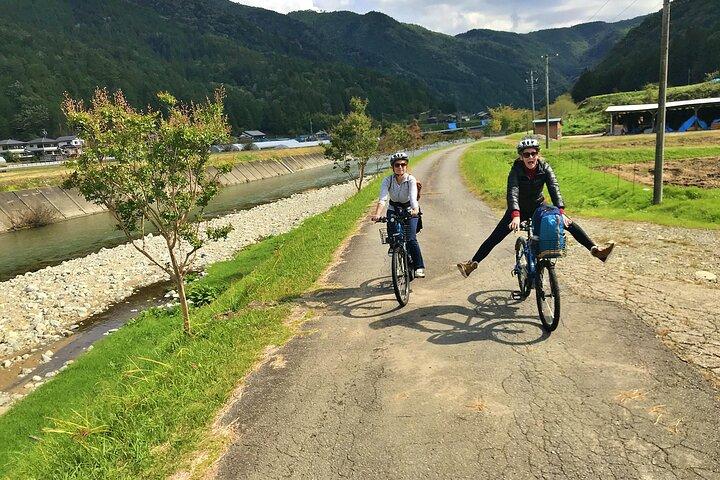 1-dags privat landlig elcykeltur i Hida