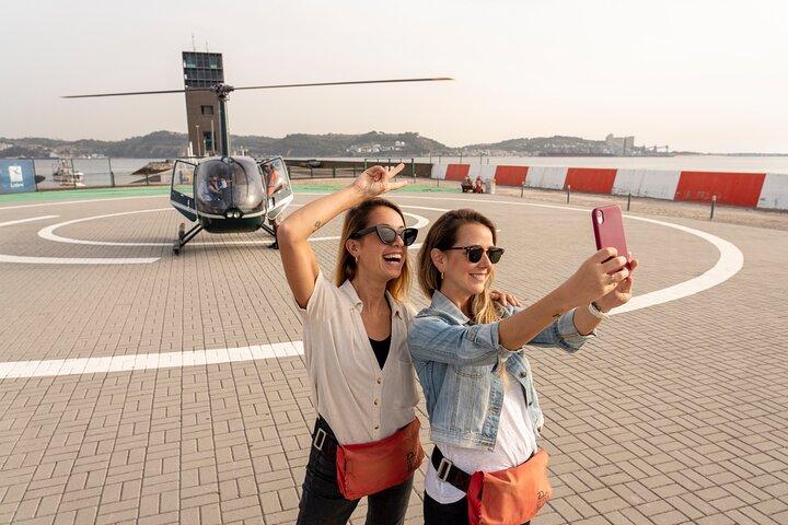 Lisbon Helicopter Flight: City & Coastline Views