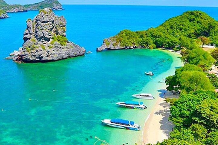 Ang Thong Marine Park Heldags Speedbåd VIP-tur