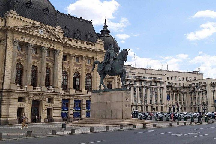 Visite privée à pied de 3 heures à Bucarest - uniquement votre groupe