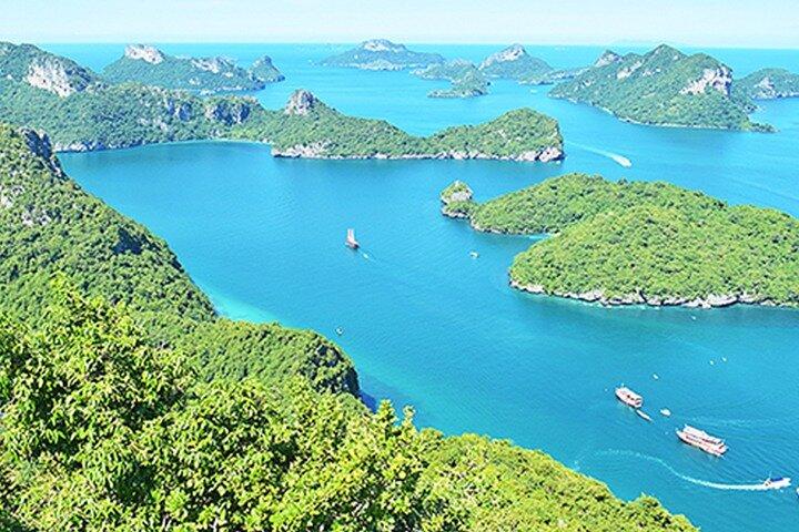 Angthong Marine Park Heldags Storbåtsekonomitur
