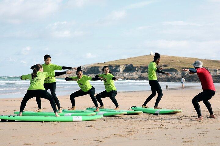 Halbtägiges Surferlebnis in Newquay - alle Fähigkeiten Willkommen
