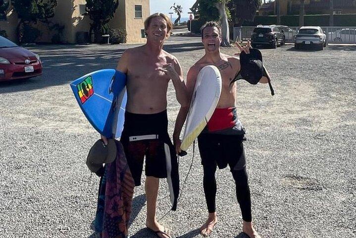 Clases particulares de surf Solana Beach Ride the Waves Fletcher Cove 2hr