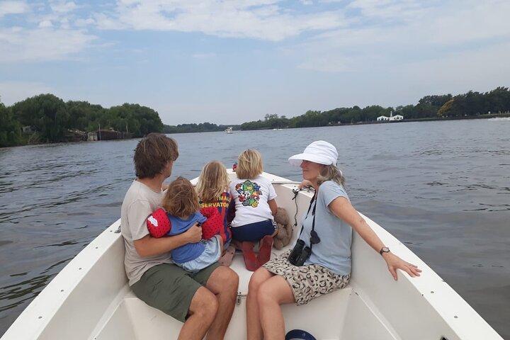 Safari nautico en tigre reserva de biosfera