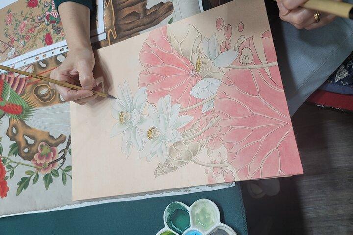 [BUSAN, GamcheonVillage] Aula particular de pintura artística coreana