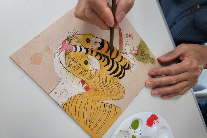[BUSAN, GamcheonVillage] Aula particular de pintura artística coreana