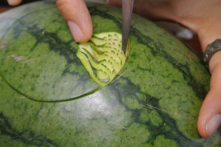 Halve dag professionele Thaise fruit- en groentesnijles