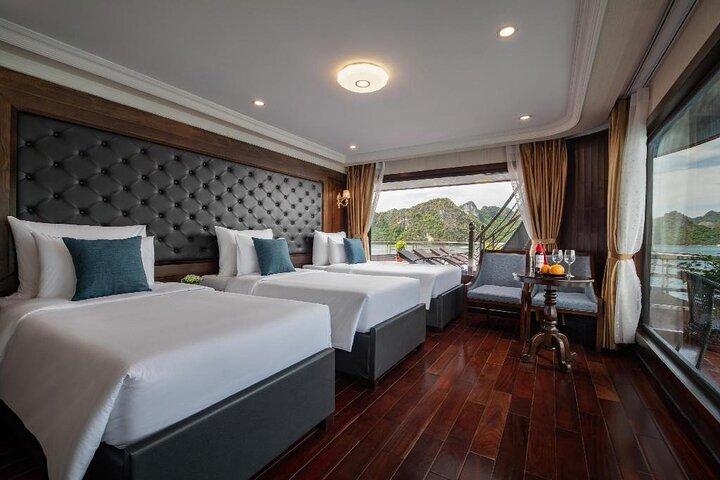 La Pandora Cruise Verken Ha Long Bay en Cat Ba Island 2 dagen 1 nacht op boot