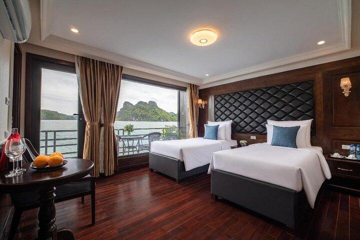 La Pandora Cruise Verken Ha Long Bay en Cat Ba Island 2 dagen 1 nacht op boot
