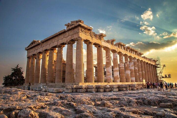 Tour privato di lusso di un'intera giornata ad Atene