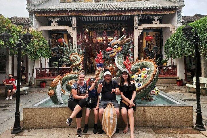 Hoi An Walking City Tour en geniet van Sunset BoatTrip op de Thu Bon-rivier
