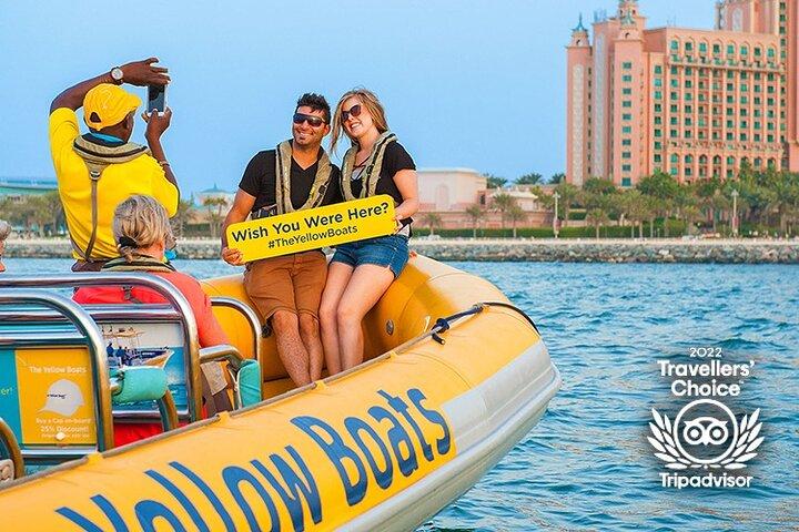 Dubai Marina guidet sightseeing højhastighedsbådstur