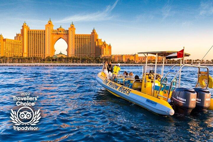 Dubai Marina guidet sightseeing højhastighedsbådstur