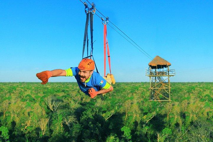 Snorkel & ATV (shared) with Transportation from Riviera Maya