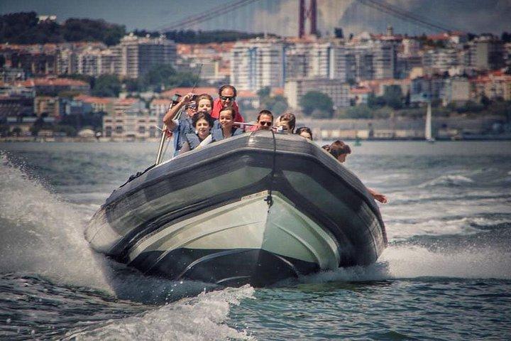 Lisboa: Speedboat aventura até ao Bugio