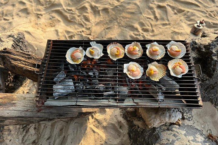 ロングテールボートによるクラビホン諸島シュノーケリングとサンセットツアー
