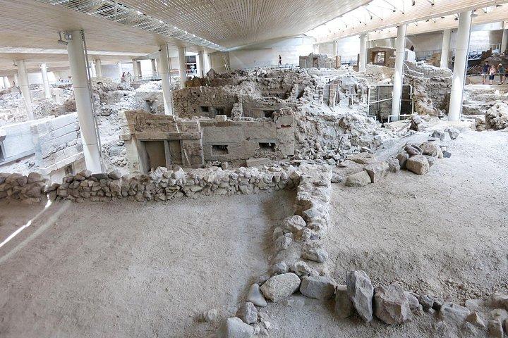 サントリーニ島：アクロティリ遺跡の入場券