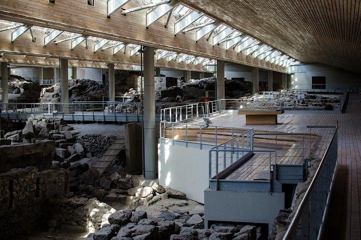 サントリーニ島：アクロティリ遺跡の入場券