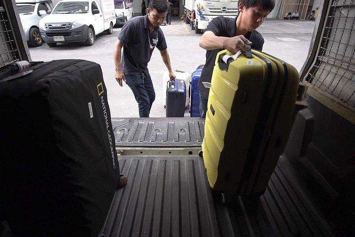 Entrega de equipaje de Bangkok desde el hotel hasta el aeropuerto
