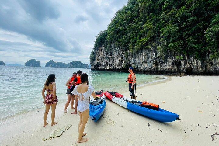 Snorkling och kajakstur på Hongöarna från Krabi