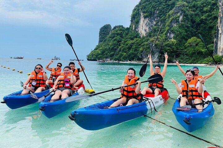 Snorkling och kajakstur på Hongöarna från Krabi
